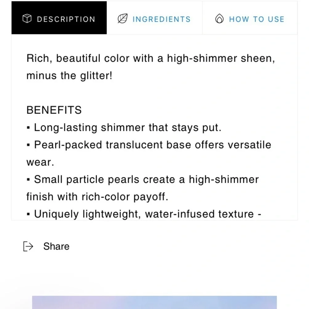 Stila Shimmering & Glow Liquid Eyeshadow - Kitten